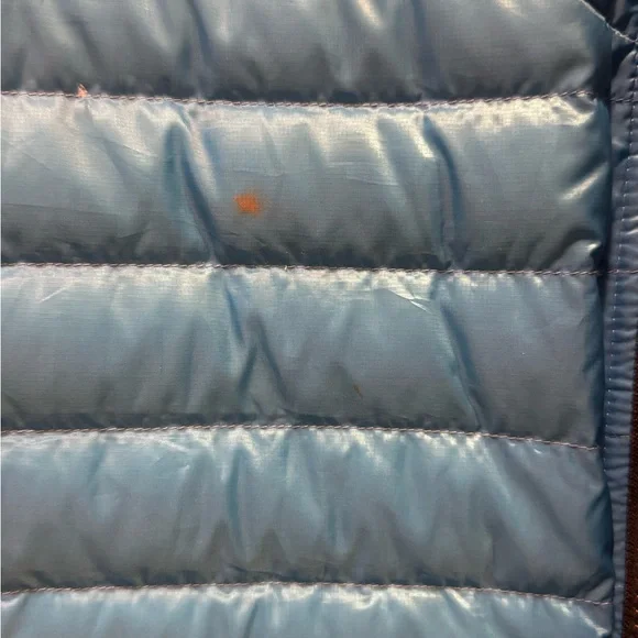 Nike fleece tech jacket Blue Quilted Vest reversible - Picture 2 of 4